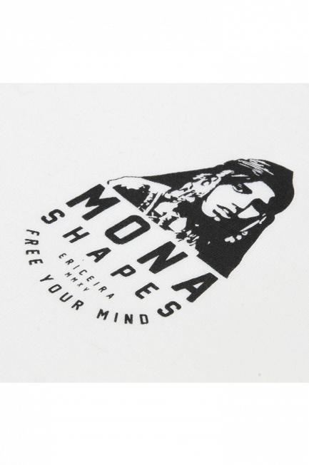 MONASHAPES Logo Organic Tee - White